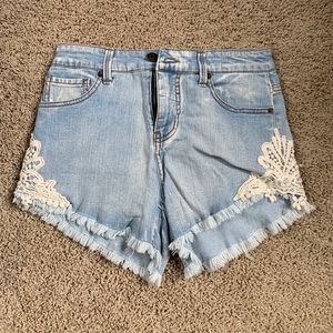 high rise short shorts